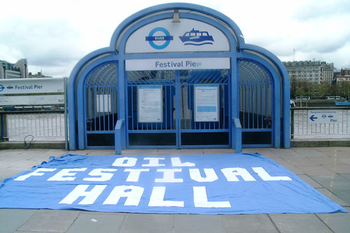 Welcomer To the Oil Festival Hall