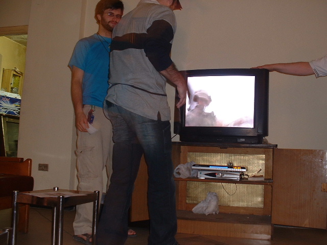 Getting the new DVD ready