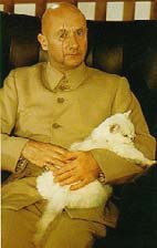 Blofeld and cat