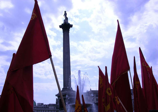 Another shot of Trafalgar Square