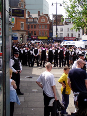 corral in full swing