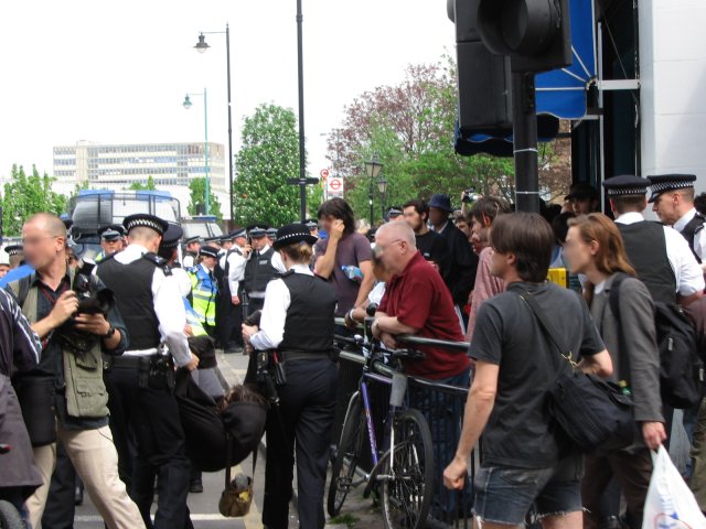 The state's monopoly of violence - in action