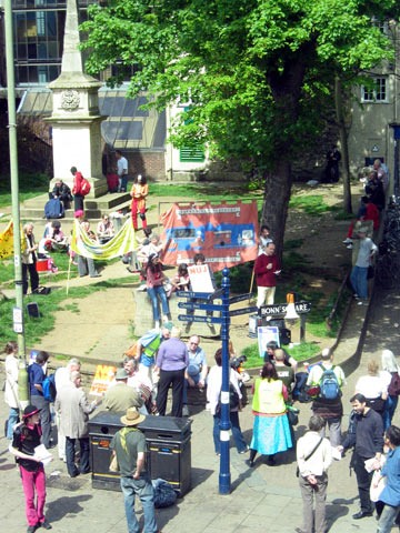 Aerial view of Bonn Square