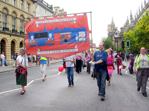 Oxford Trades Council banner