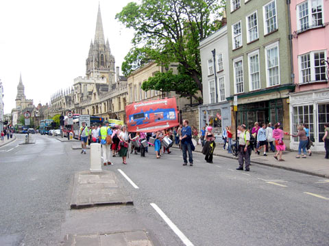 March along High Street