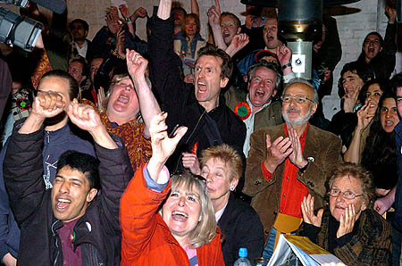 The final result is announced.