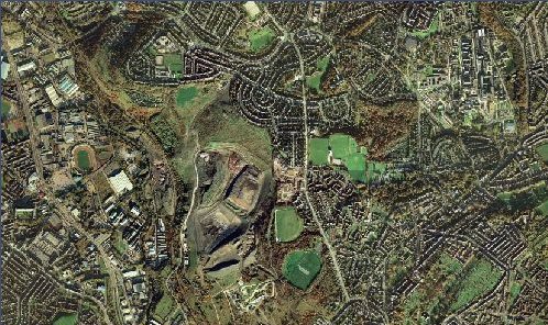 Arial Photo of Parkwood Landfill Site