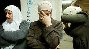 Relatives of two Palestinains boys shot dead