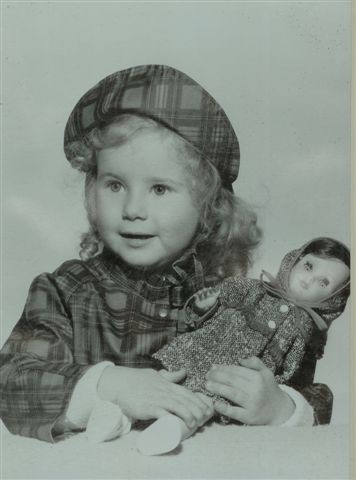 Just as Man created this doll this girl has, God created this Girl