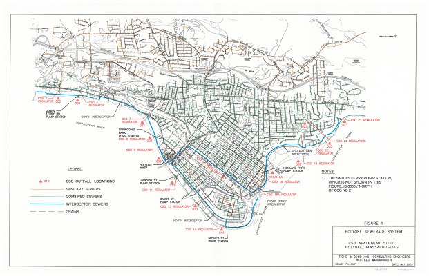 Holyoke CSO map