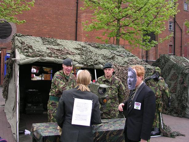 The troops are congratulated.