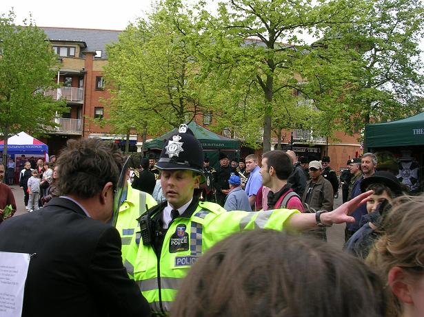 Bush has an-in depth conference on security matters.