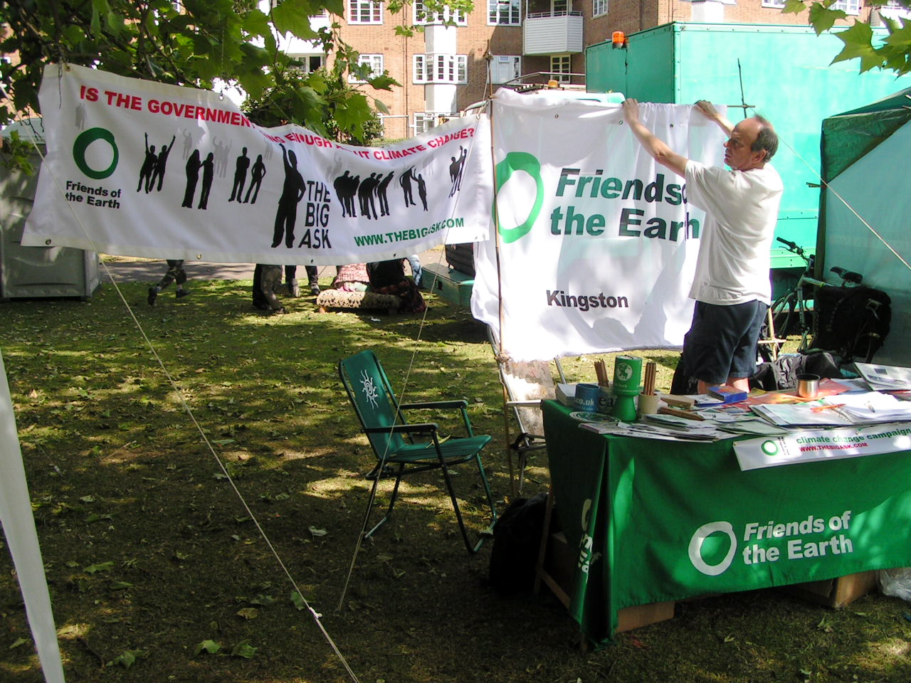 Stalls - Friends of the Earth
