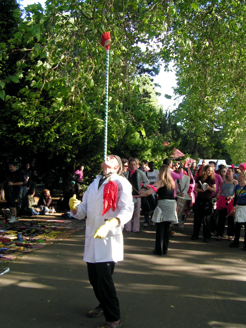 Procession K - the cleaner