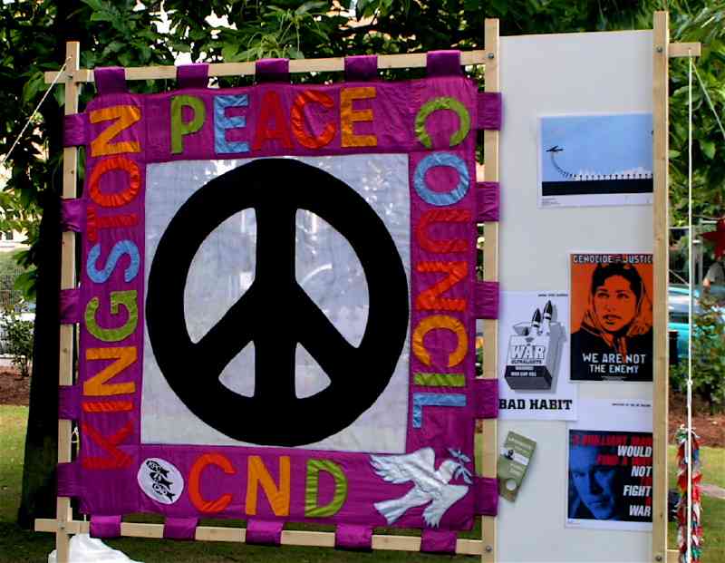 Stalls - Kingston Peace Council/CND A