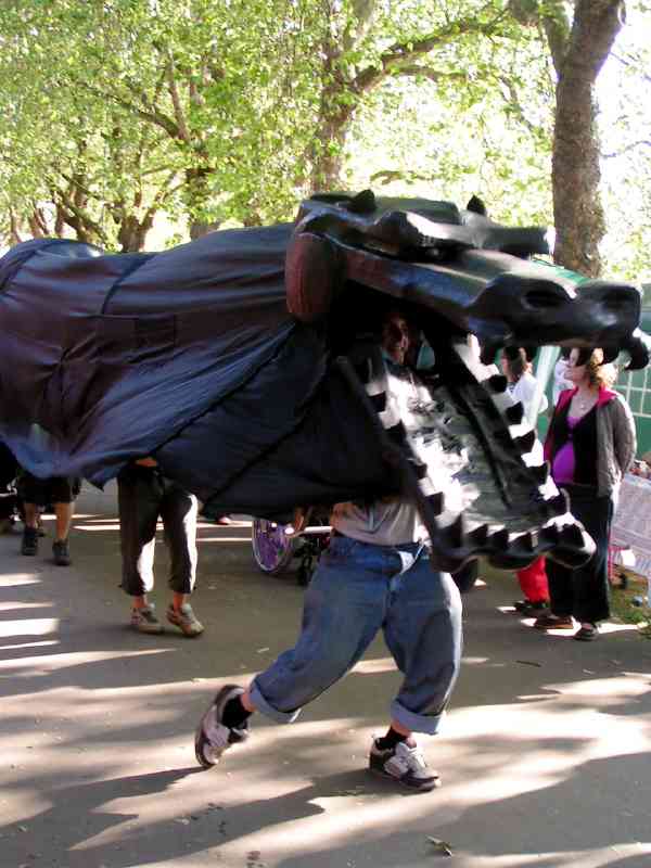 Procession E - dragon