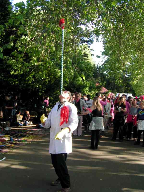 Procession K - the cleaner