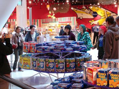 Worshipping Oreos in Selfridges