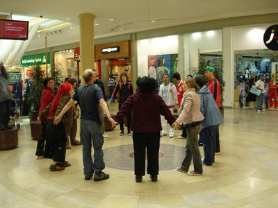 Joyous celebration in the Bullring