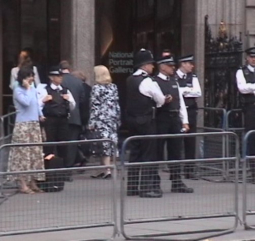 Punters ignore protesters