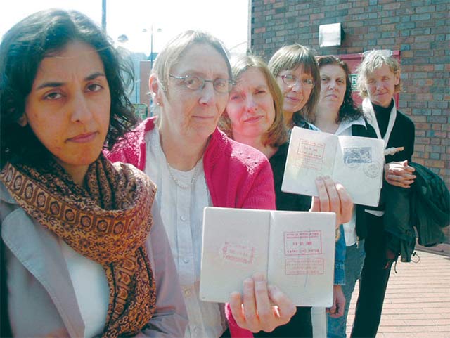 5 of the 6 women deported from Israel