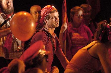 Marching on the Red Zone