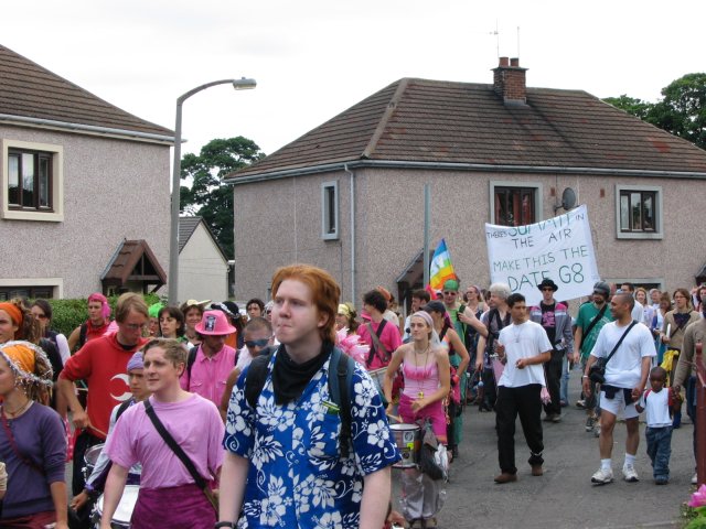 The march in the estate