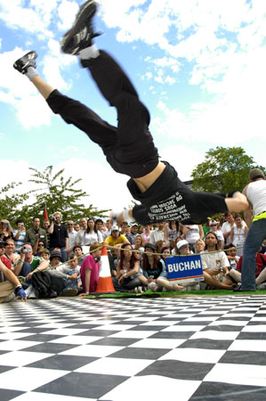 Getting some air....