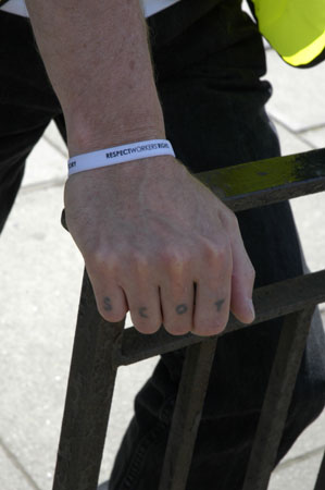 Respect workers rights...