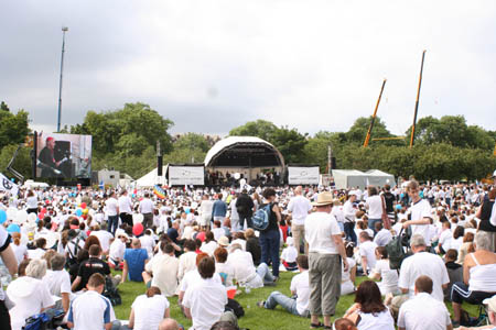 Open Air Stage in Meadows park