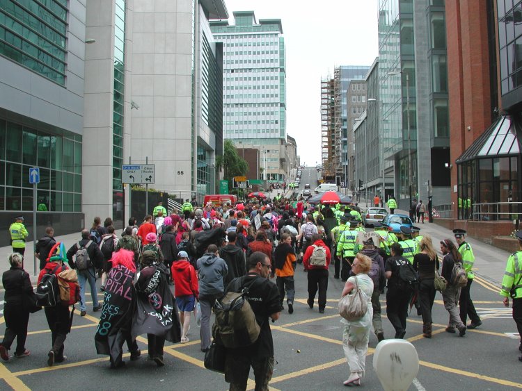 Immigration Court, heading to meet another Group (at the crossroad)