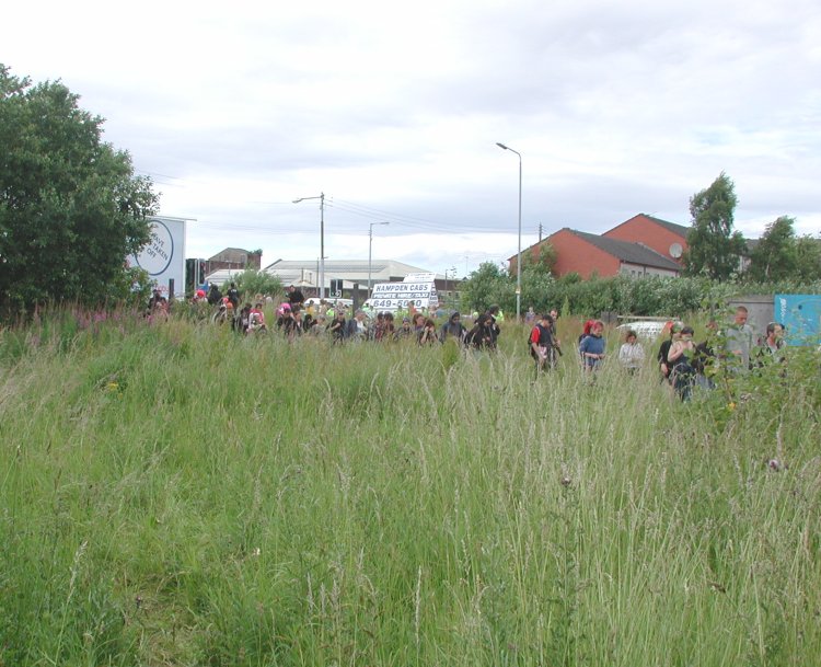 Arriving at the Cre8summit Garden