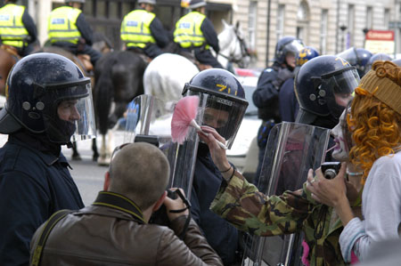 shields were cleaned.... forgiveness is beautiful