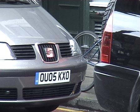 Unmarked car registration