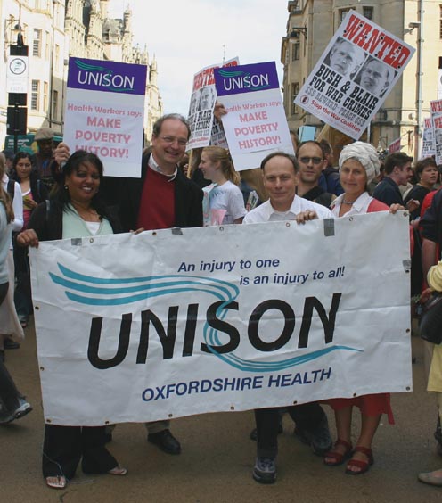 oxfordshire UNISON health branch