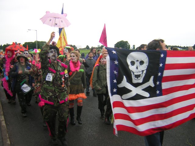 ... were joined by a Batallion of the Clandestine Insurgent Rebel Clown Army