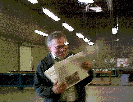 What is this fool laughing about?