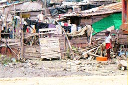 afrocolombian demostrating against racism