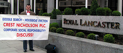 BITC Picket Royal Lancaster Hotel London