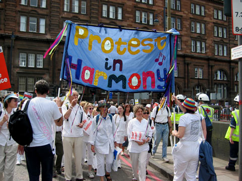 'Protest in Harmony' choir
