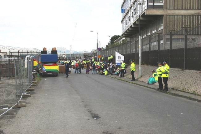 Blockade at Southgate