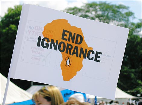 'End Ignorance' flag