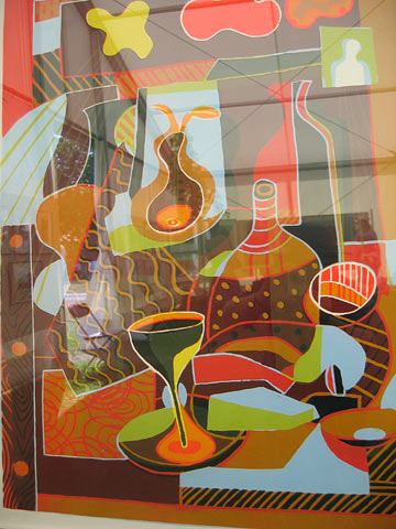 Lino print by Dale Devereux Barker