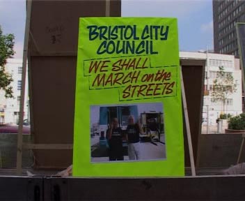 plackard in Bristol, 9th June 05