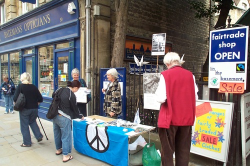 a stall on the north end of Cornmarket