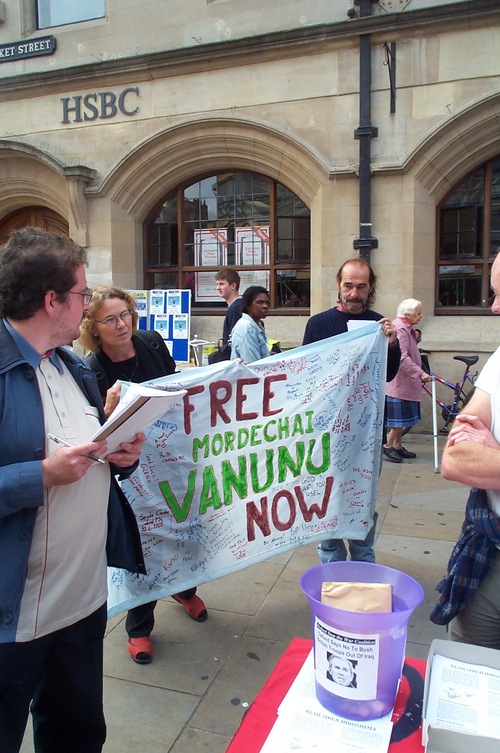 Free Mordechai Vanunu now!
