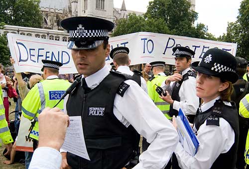 Police decline leaflet defining the limits of their powers