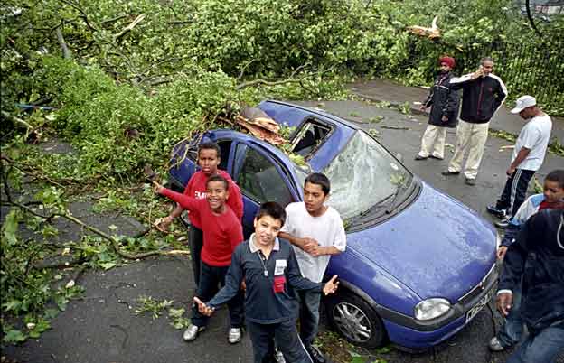 No roof Grantham Rd/Hickman Rd, Sparkbrook