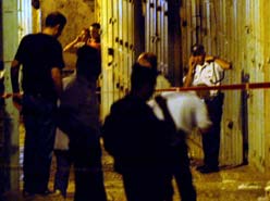 Image of the stabbing