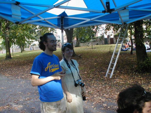 Tim & Leif relaxing and enjoying